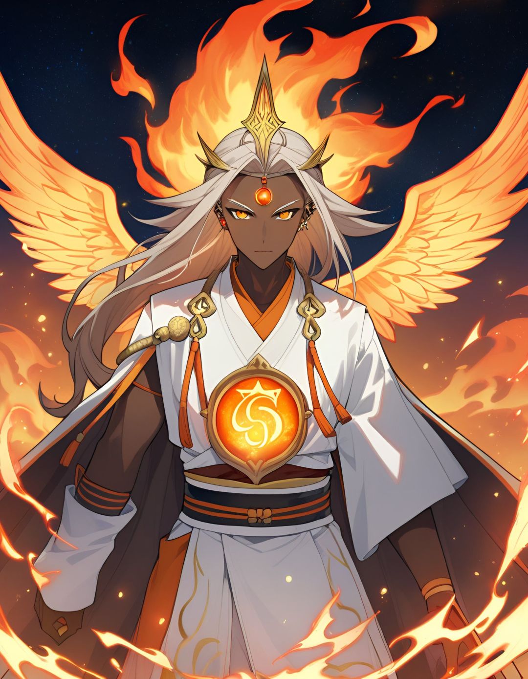 武侠世界所有boss,Ai制作立绘(拟人化?) 1