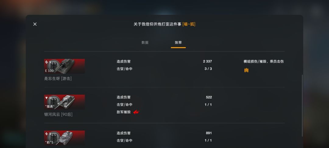 对手给我最大的赞扬! 2