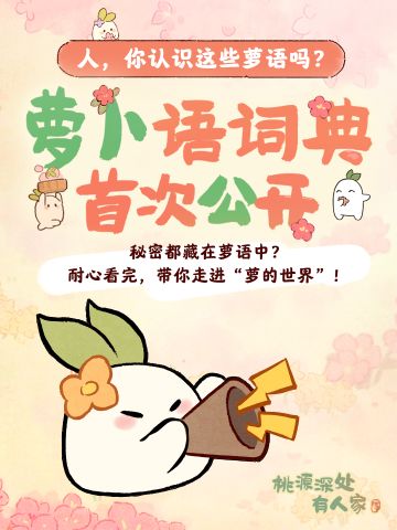 特别揭秘！“萝语词典”首次公开！