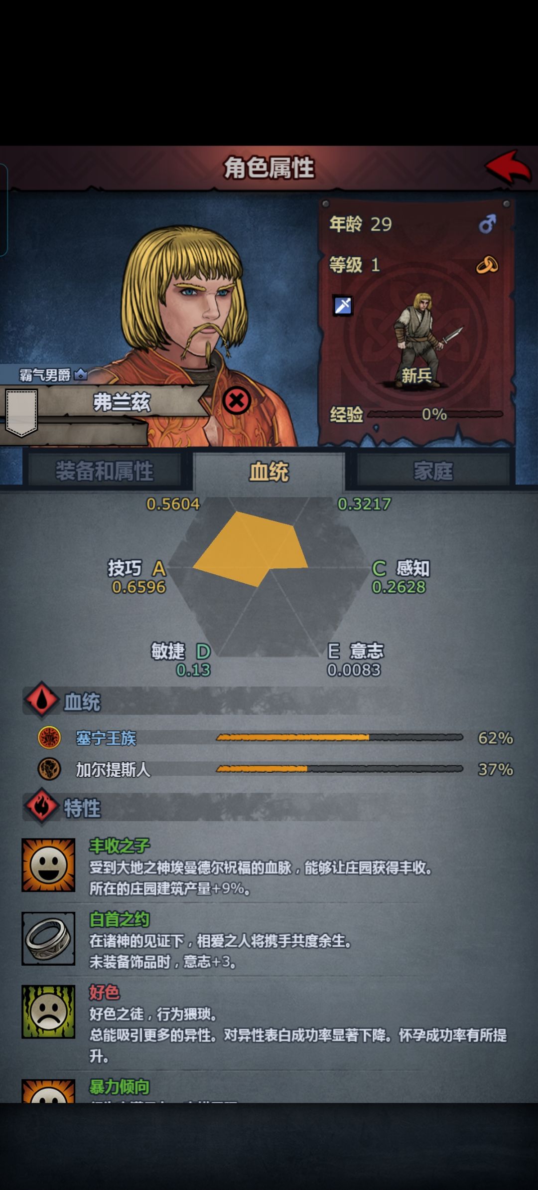 62血和12血生出满血 2