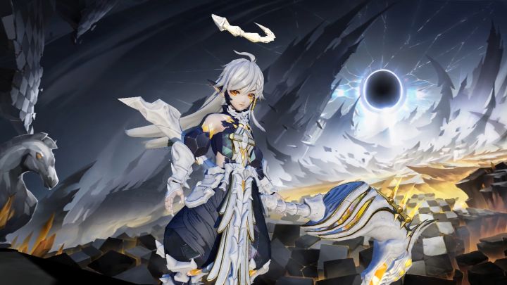 【皮肤展示】黑童子全新苍月之谣系列皮肤「尘殒孑遗」截图