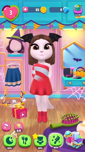 《我的安吉拉2》万圣主题的安吉拉世界