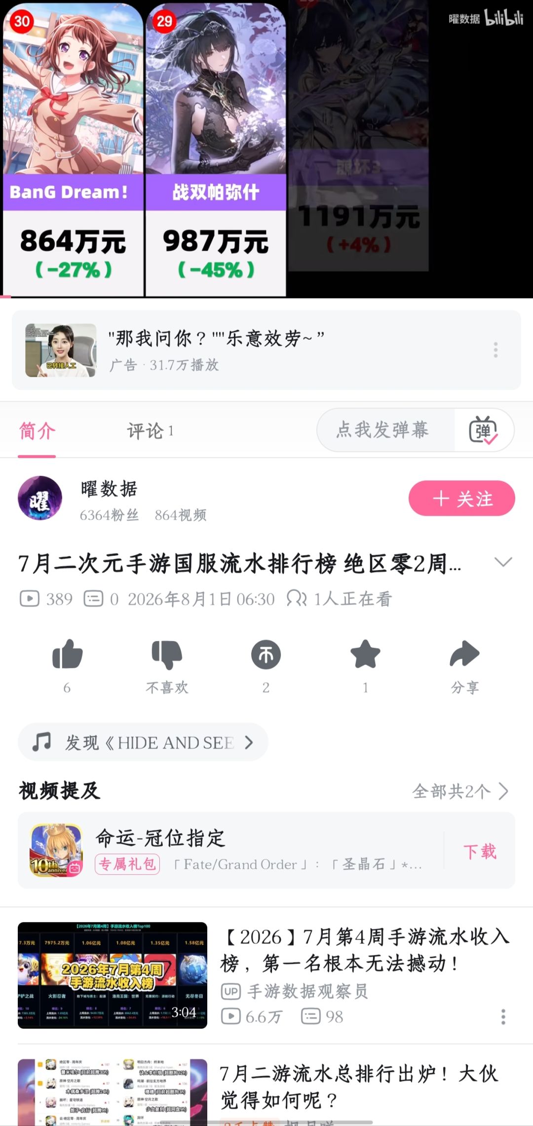 关于无期迷途的流水 1
