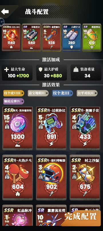 个人比较喜欢刷属性和推图的装备。