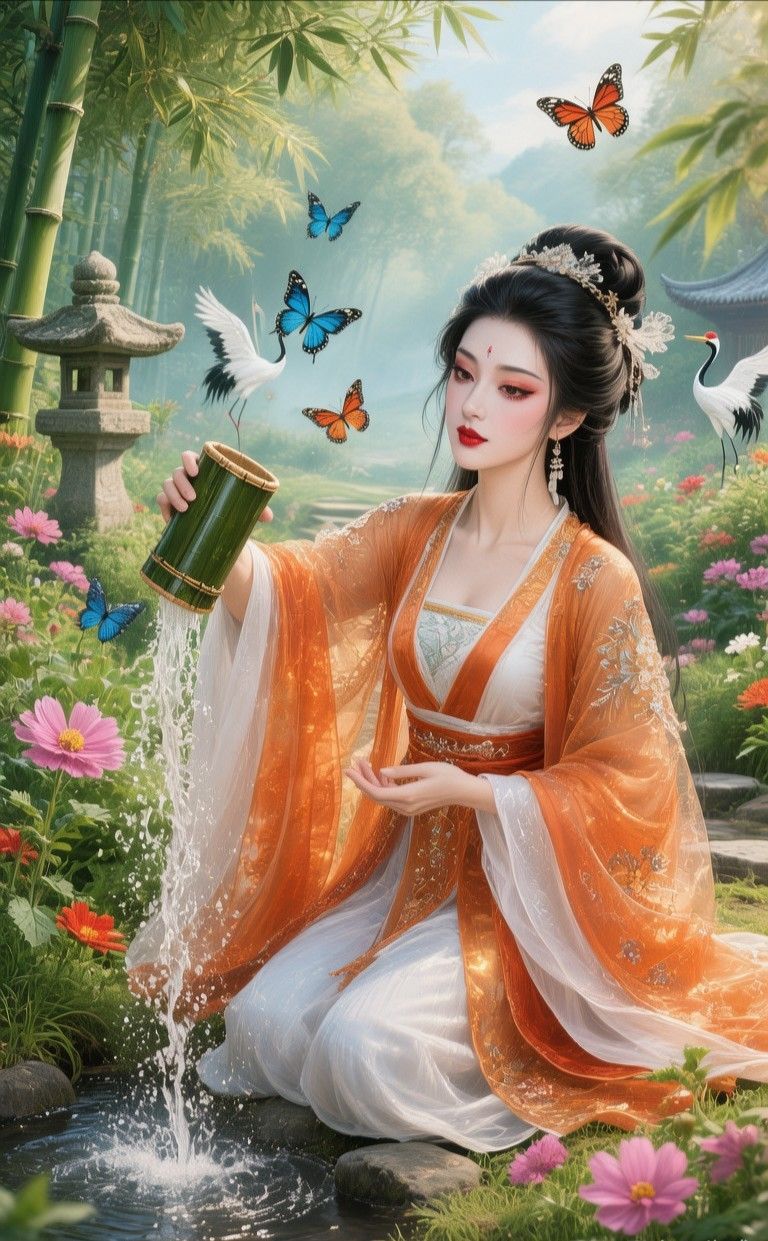 这是ai画的,和人画的哪个好看。明显前者 1