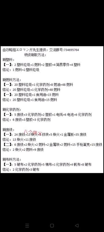 无尽模式炼金公式