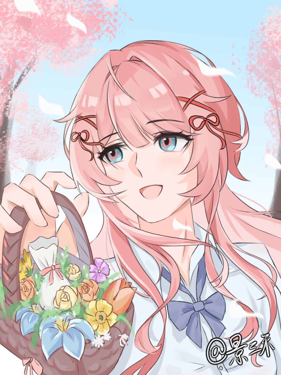 和我一起赏花吗? 1