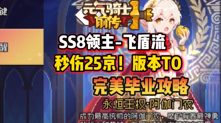 【SS8攻略】25京飞盾领主完美毕业攻略截图