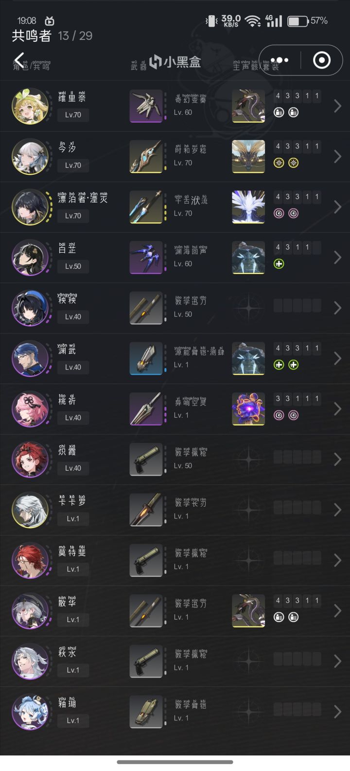 大佬们帮我看看配队截图