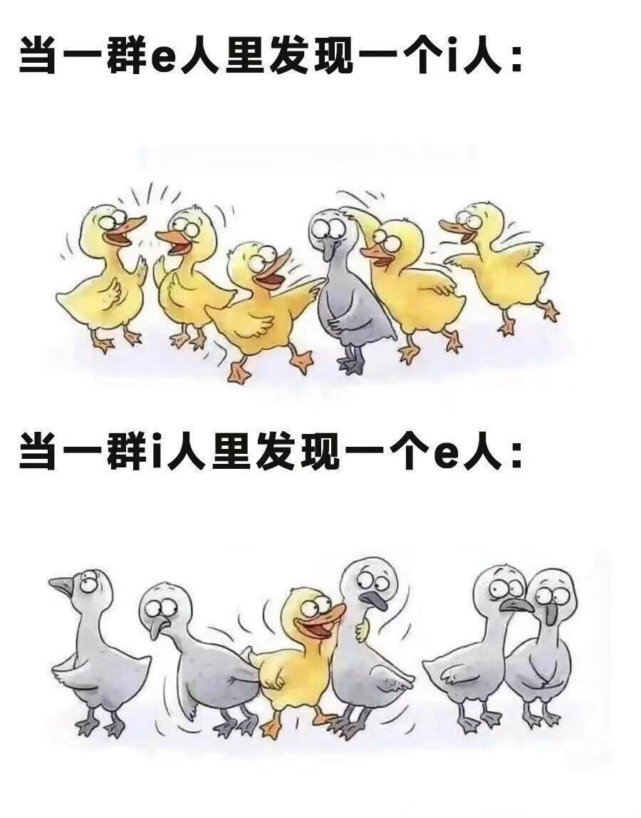 3张图教你认识i人和e人 1