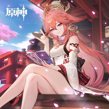 八重神子生日快乐｜如你所见，我刚读完八重堂递交过来的小说原稿