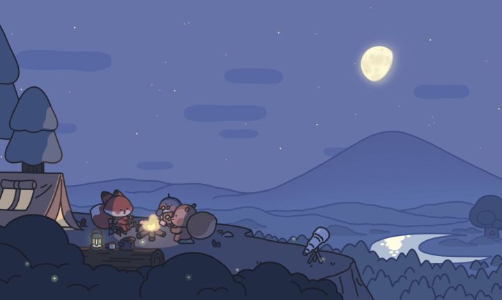 带来了野营壁纸🏕️截图