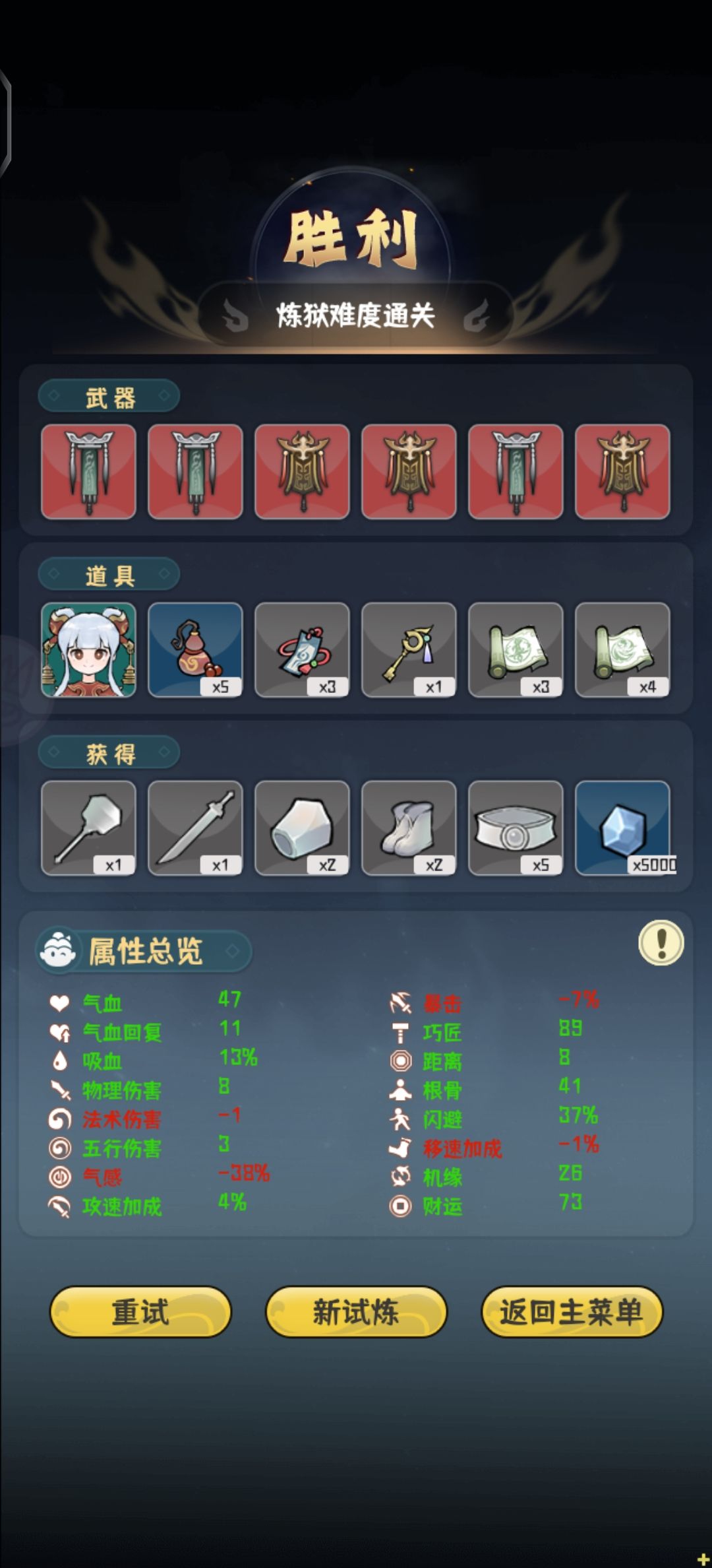 所有角色通关！ 7