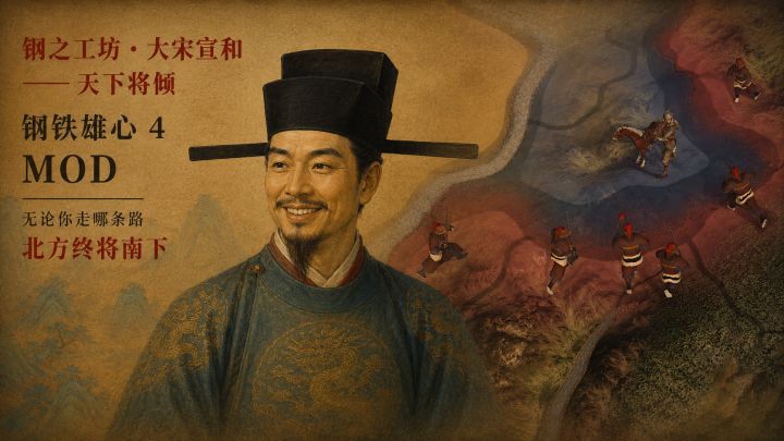 【钢铁雄心4】钢之工坊·大宋宣和——天下将倾截图