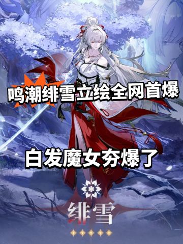 鸣潮:绯雪立绘官宣！周年庆大C！