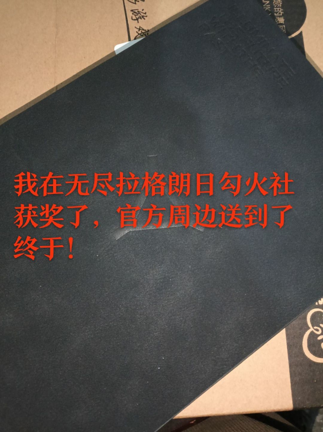 无尽拉格朗日篝火社奖品周边我得奖了这太棒 1