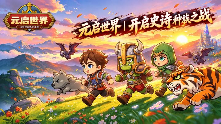 种族自由选!这款放置 RPG 藏着超多野外奇遇截图