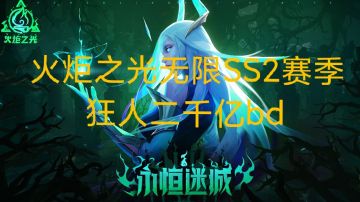 火炬之光无限SS2赛季千亿狂人二bd