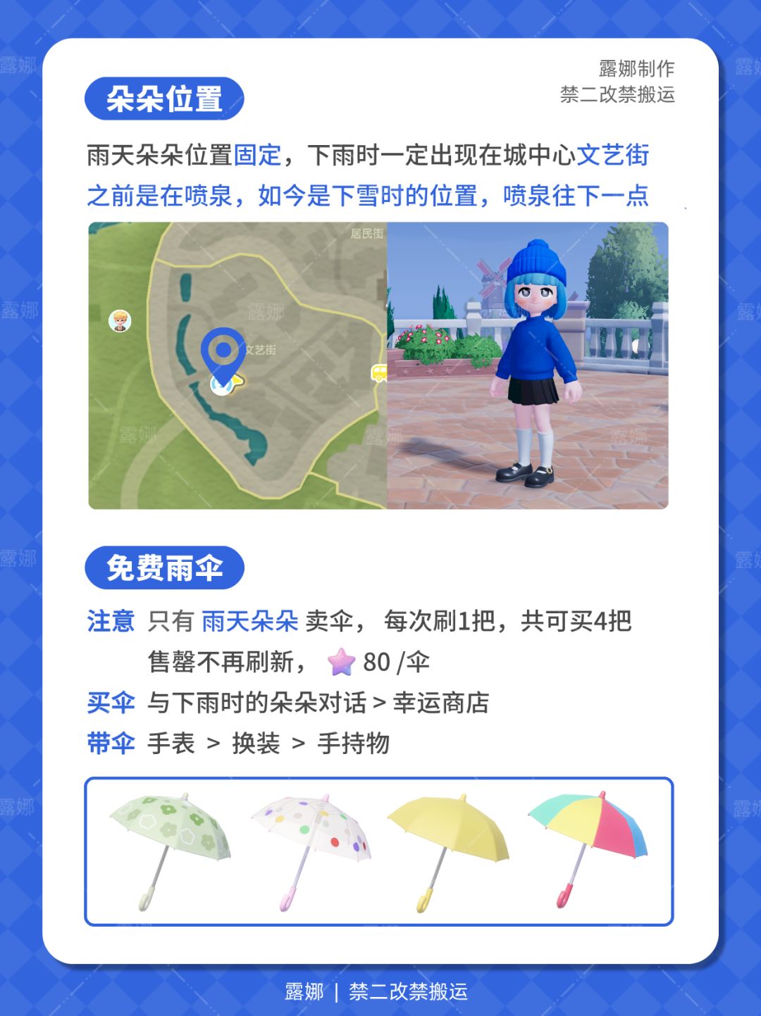 心动小镇 6月6日 下雨天必做攻略 鸟虫鱼 2