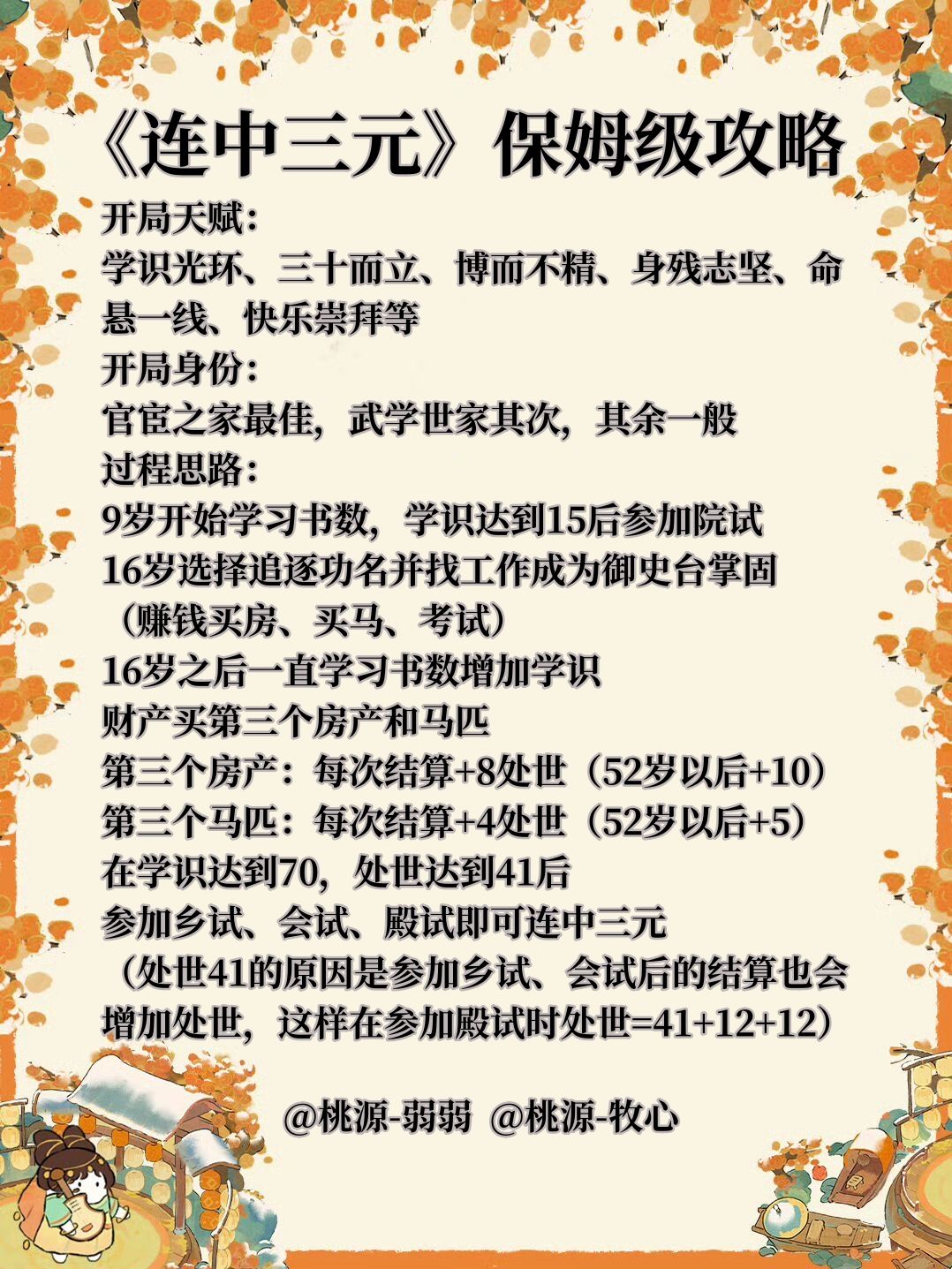 话南柯[连中三元]保姆级攻略截图