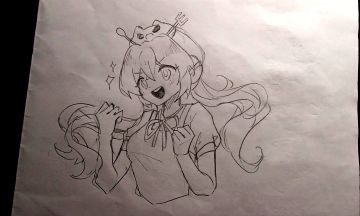 又想起了这个游戏，于是我又画了（食乃）！