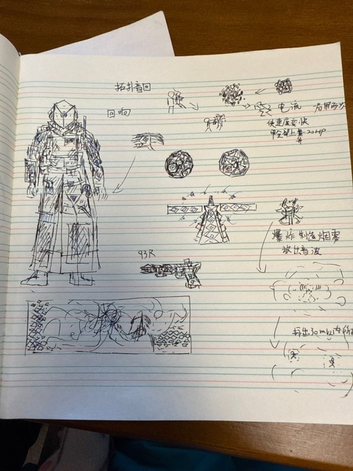 【干员外观投稿】回响 —— 拓扑音回截图