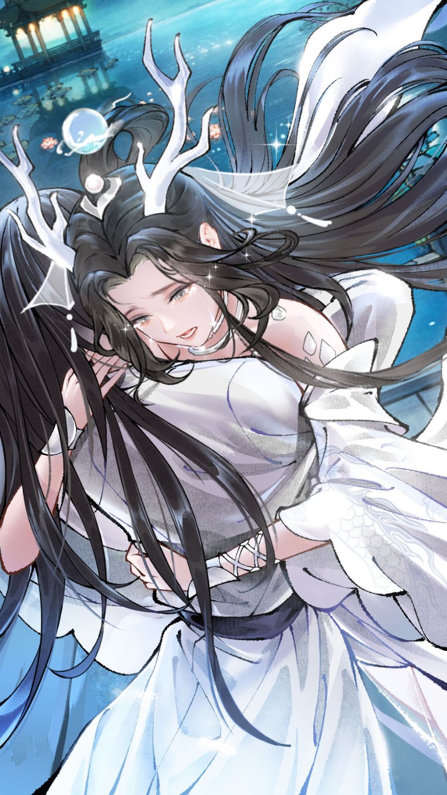 修了一下婚服 2