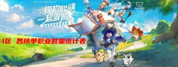 【1区各榜单职业数量统计表】