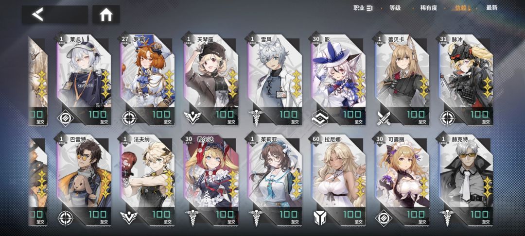 全员满信赖了 4