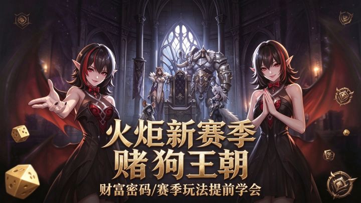 《火炬》圆桌已经指明了火炬新赛季的财富密码，附赛季玩法教学截图