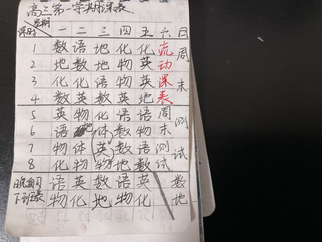 周六晚自习的斜杠是我最后的不甘😭😭😭截图