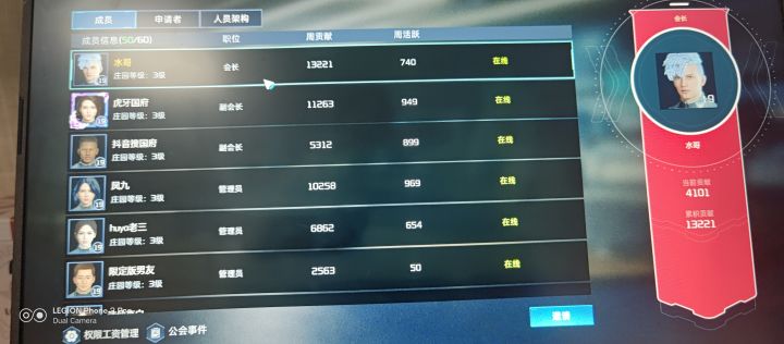 狩猎，全服公会人数巅峰截图