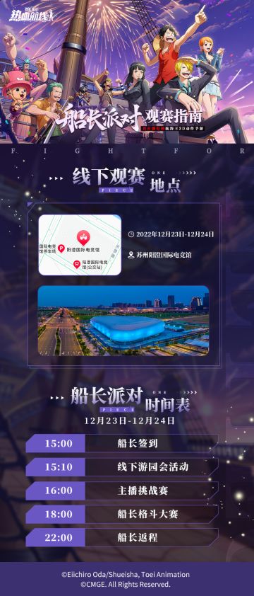 船长派对即将热血开启，线下观赛指南与线上观赛福利来袭！