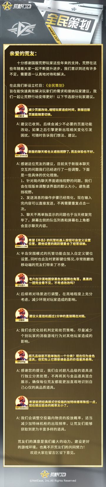 荒友们的新身份！