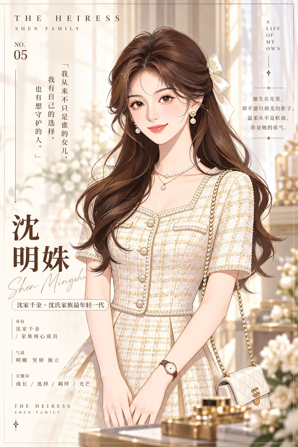 THE HEIRESS | 沈家人物角色形象公开 2