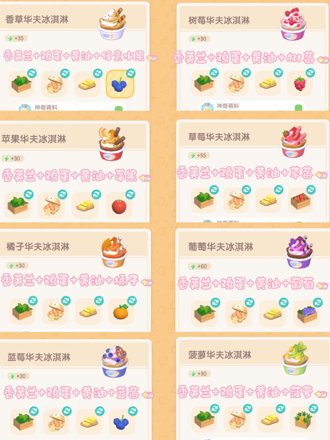 稚趣园食谱攻略来啦~ 2