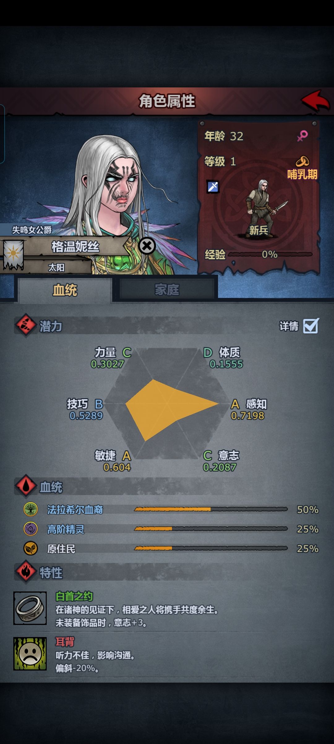 原来精灵两白板也能生出三特性 2