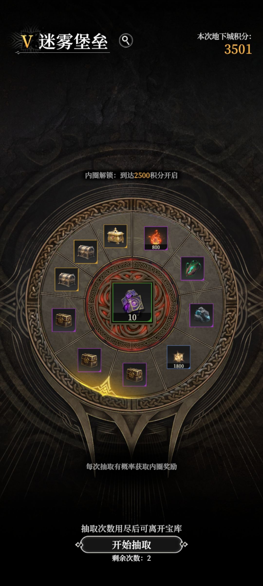 关于地下城玩法获得古文物的几率 1