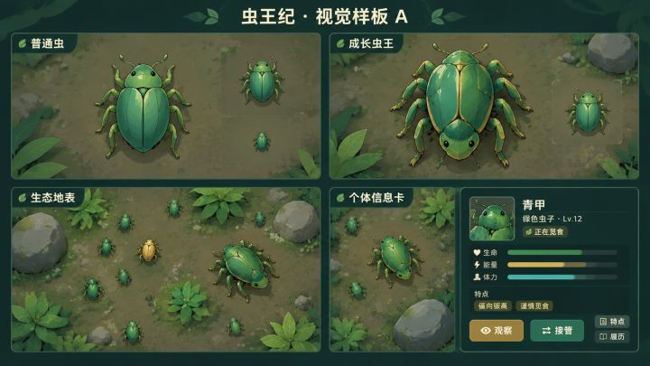 开发者日志1:我做了一个虫子生态截图