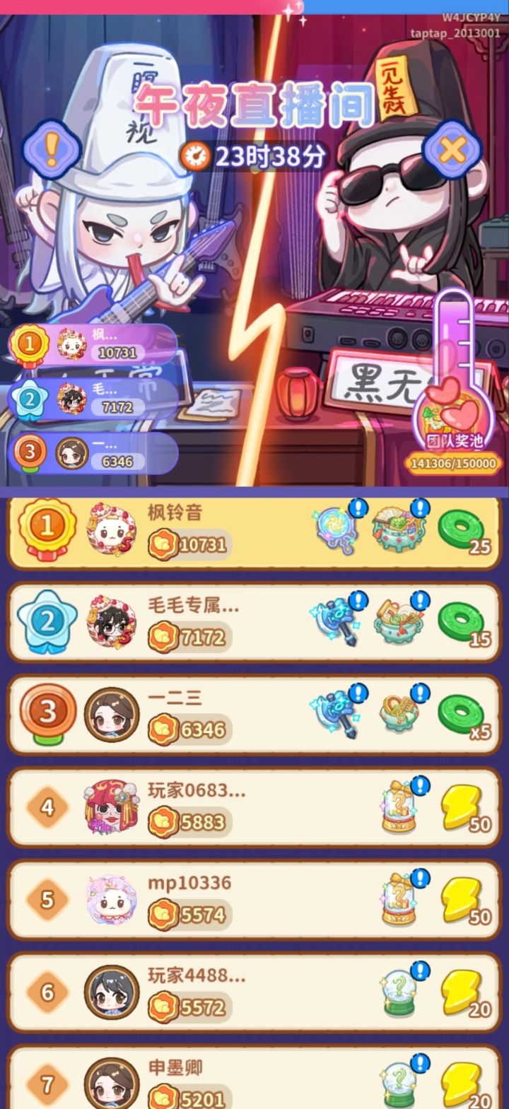 今次是能拿满团队奖励了吗？截图