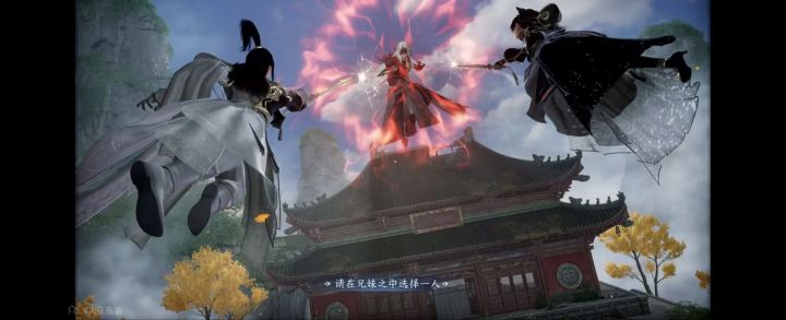 公测首日引争议!选人界面被指神似原神截图