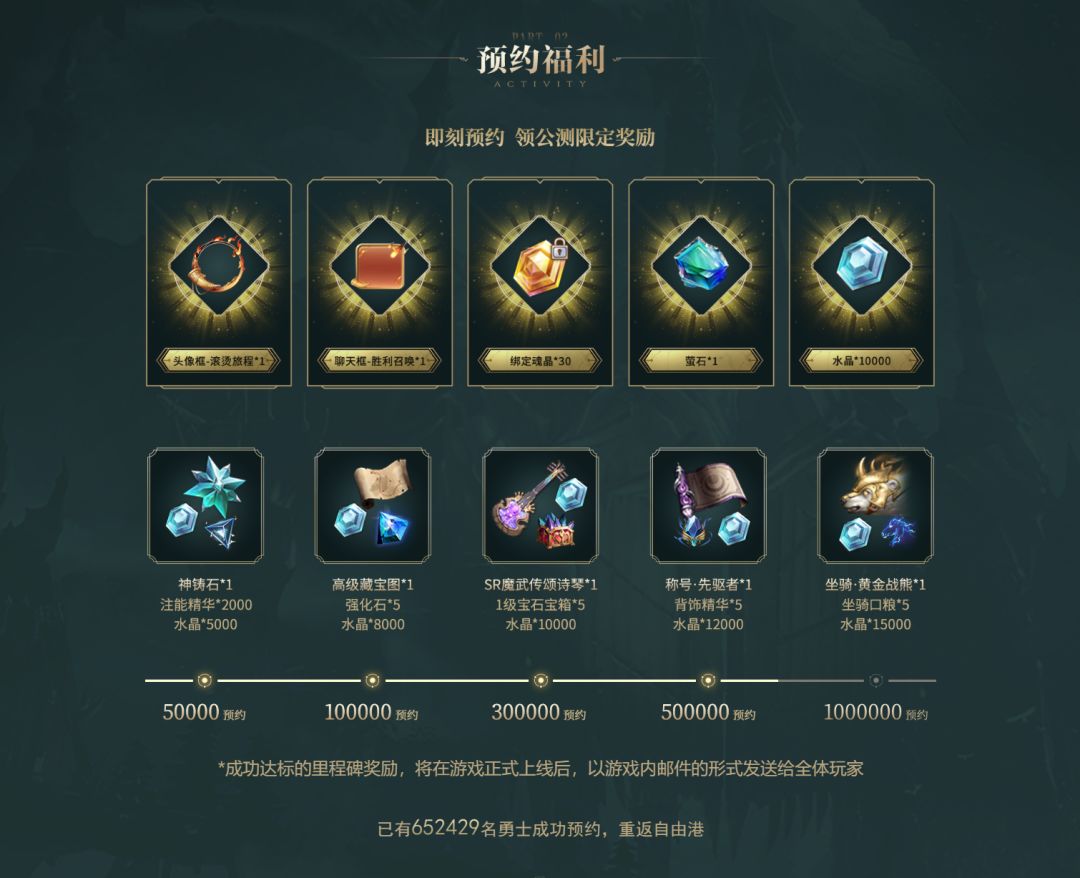 神魔大陆50万预约达成!快来解锁预约好礼~ 2