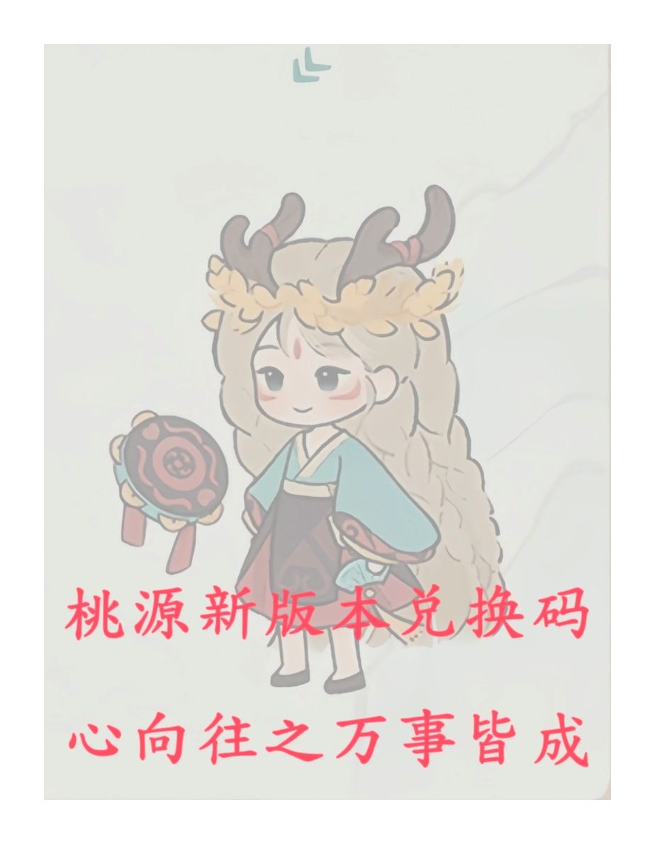 速报!桃源新版本兑换码! 1