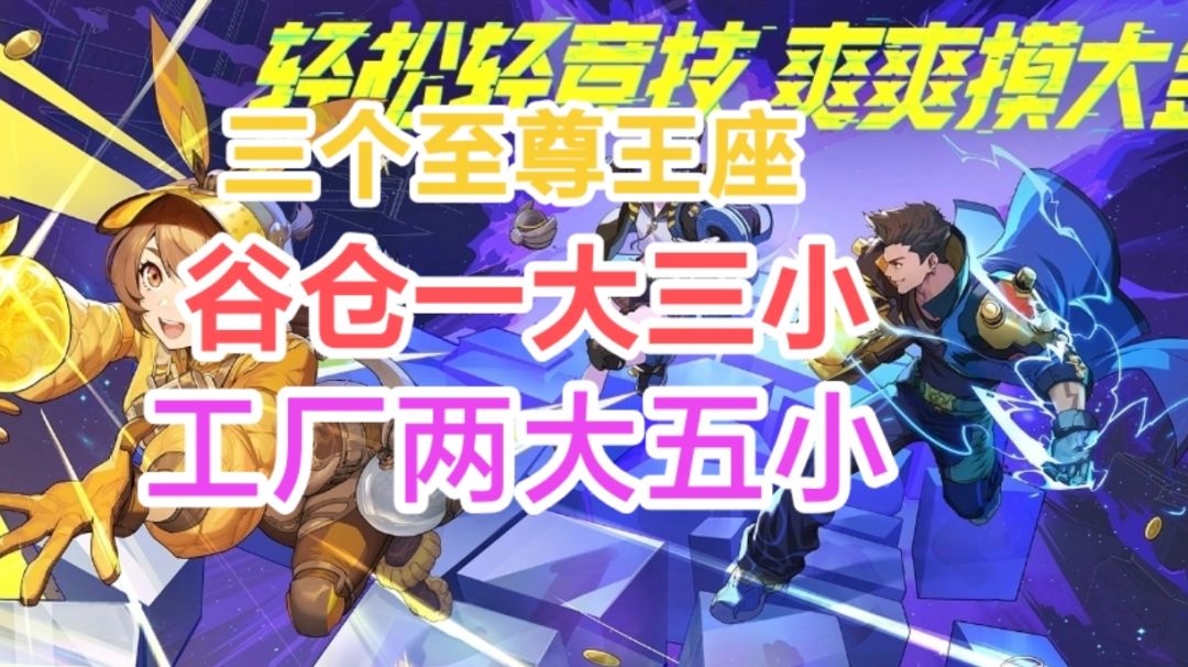 头号禁区谷仓1大3小工厂2大5小保险箱与至尊王座截图