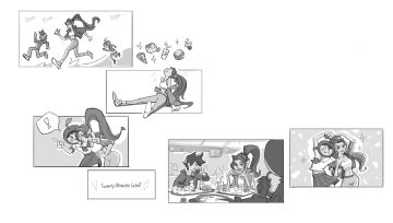 派对漫画 | 偶像的中场休息～