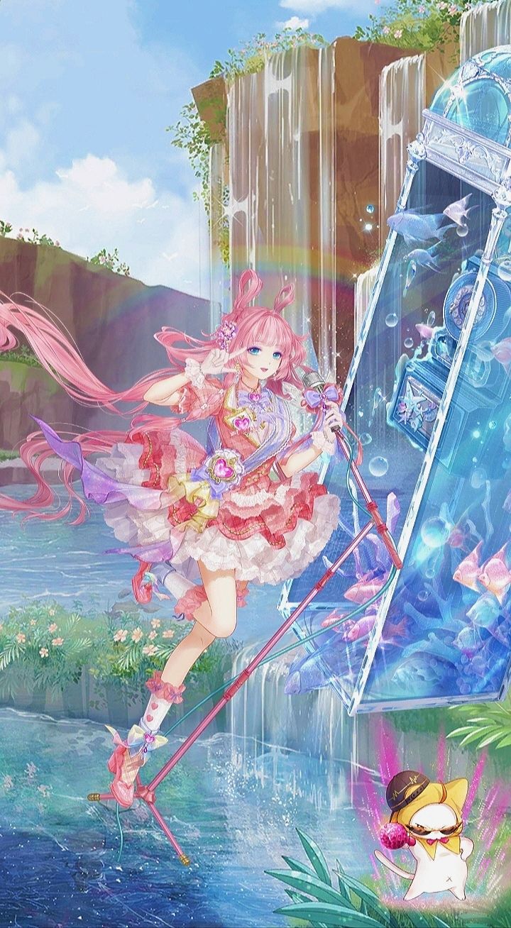 【奇迹暖暖x小鲤鱼历险记】偶像歌手小美美截图
