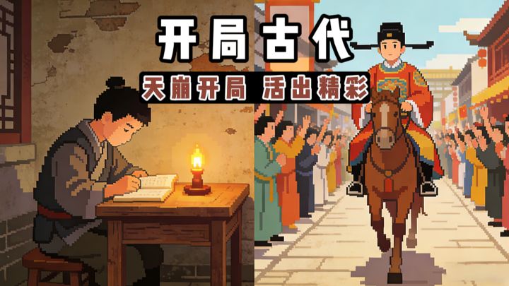 天崩开局×古代模拟,你能活出什么样的人生⁉️截图