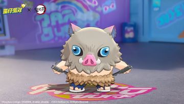 《鬼灭之刃》联动外观：嘴平伊之助