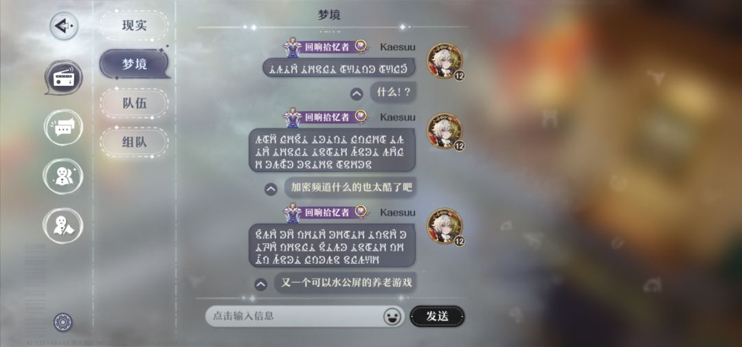 加密频道什么的也太酷了吧 2