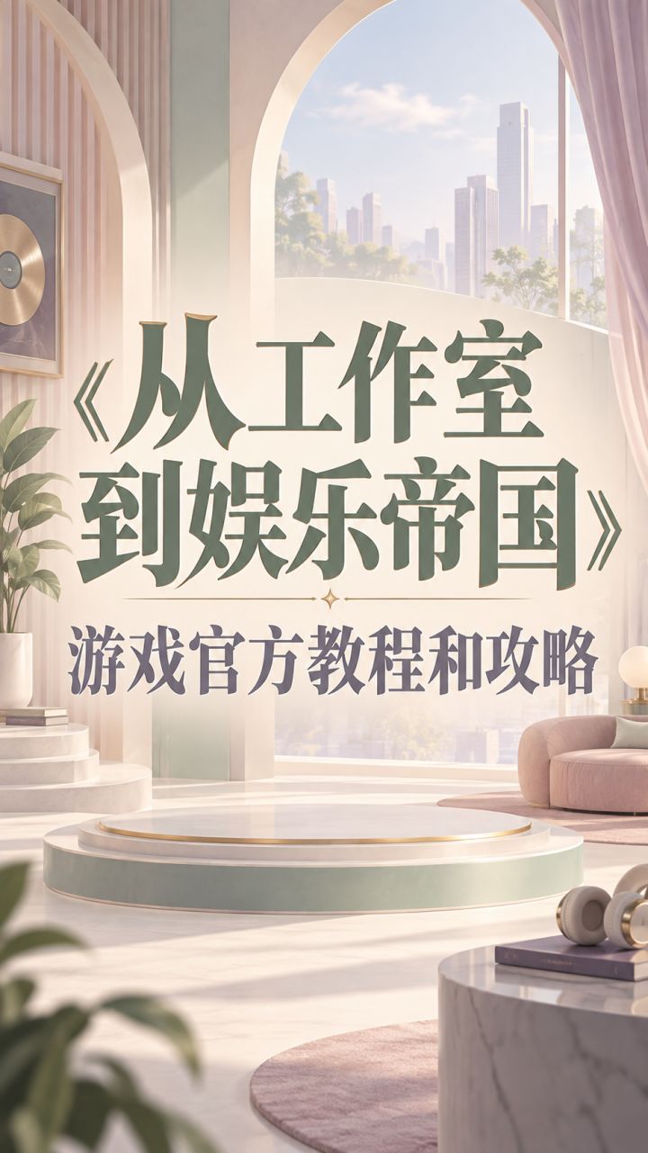《从工作室到娱乐帝国》官方教程和攻略 有剧透截图